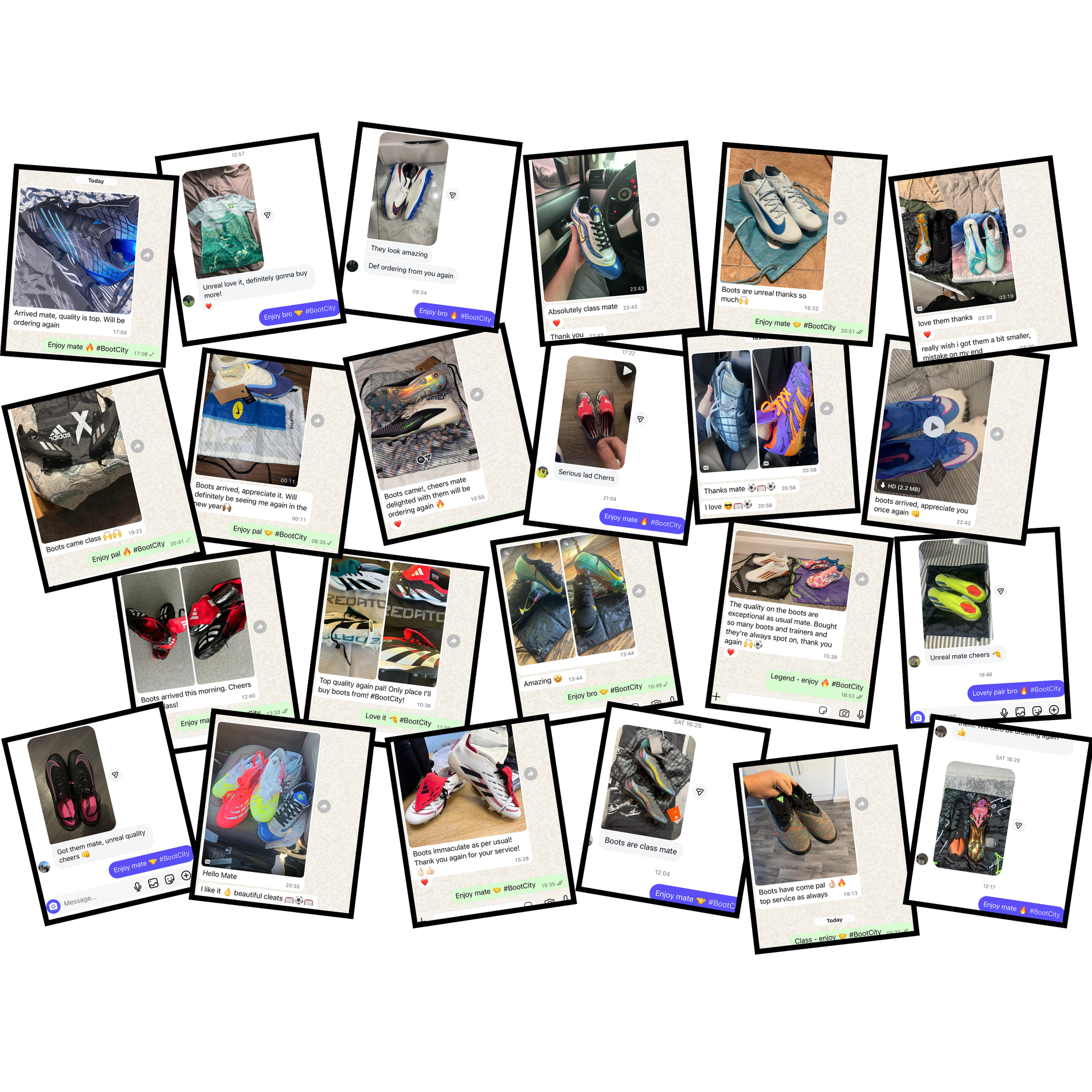 Customer Reviews Wall